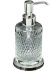 Дозатор для жидкого мыла Boheme Murano Cristal 10227 Хром 
