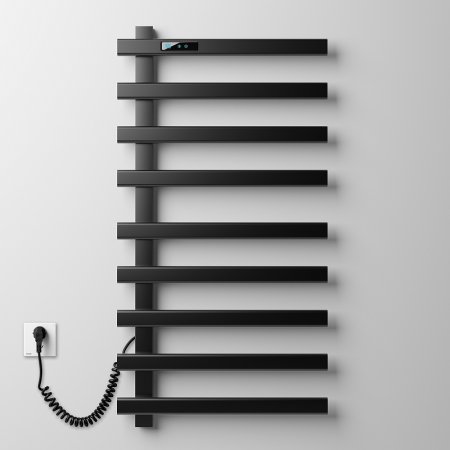 Электрический полотенцесушитель Black&White N-355B 48x92 355BI Черный матовый 