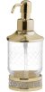 Дозатор для жидкого мыла Boheme Royal Cristal 10929-G-B Золото 