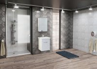 Тумба с раковиной Onika Ирис 50.01, белая