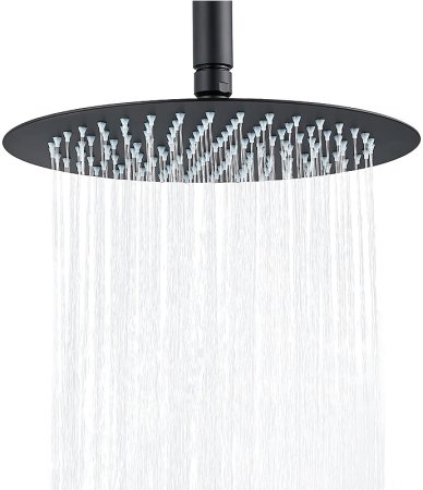 Душевая система Berges Ventas 2R Black 073004 Черная матовая 