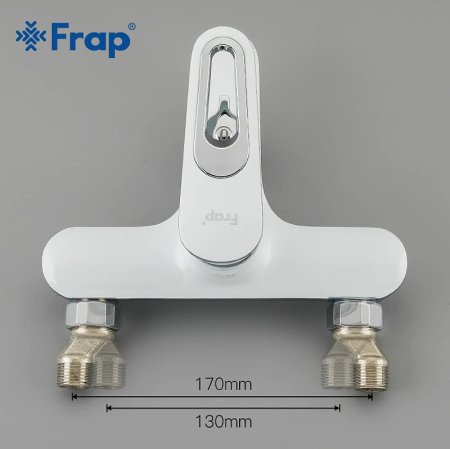 Смеситель для ванны Frap H49 F3249 Белый Хром 