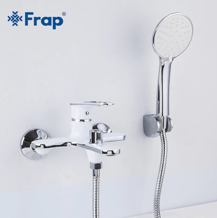 Смеситель для ванны Frap H49 F3249 Белый Хром 