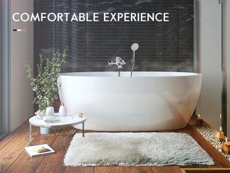 Смеситель для ванны Frap H49 F3249 Белый Хром 