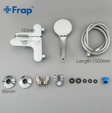 Смеситель для ванны Frap H49 F3249 Белый Хром 