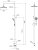 Душевая система Milardo Shower Set 3703F24M76 Хром 