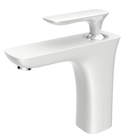 Смеситель для раковина AltroBagno Aperto 0121 Bi белый 