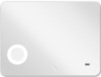 Зеркало Aquaton Элио 100 1A194202EO010 с подсветкой с увеличительным зеркалом и часами