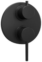 Смеситель для душа Paini Cox 78PZ6911 Черный матовый Смеситель для душа Paini Cox 78PZ6911 Черный матовый