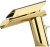 Смеситель для раковины Paini Morgana 73OP211 Золото 