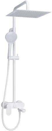 Душевая система WasserKRAFT A185.163.155.WM Белая матовая 