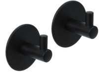 Крючок для ванной FIXSEN PRACTICA FX-558A, 2шт., черный