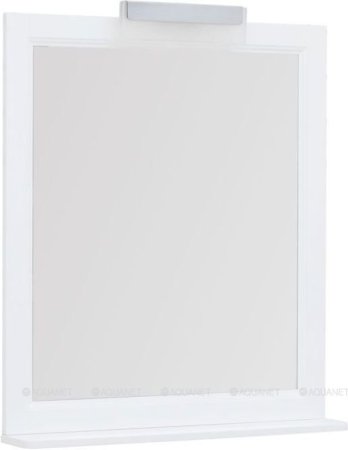 Зеркало Aquanet Бостон М 80 белый 