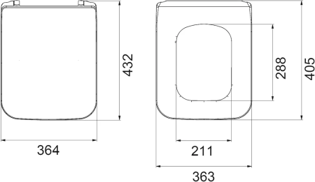 Унитаз подвесной Boheme Zen 967-B черный 
