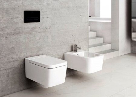 Унитаз Roca Inspira Square 346537000 подвесной без сиденья 