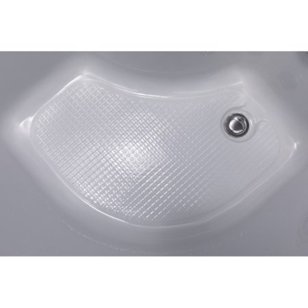 Душевой уголок Esbano ESD-8020 с поддоном 90x90 см, профиль хром, стекло рифленое 