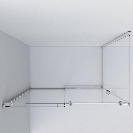 Душевой уголок Vincea Como 150х80 VSR-1C8015CL профиль Хром стекло прозрачное 