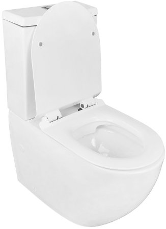 Унитаз компакт Azario Corsa AZ-2062S-G с бачком и сиденьем Микролифт 