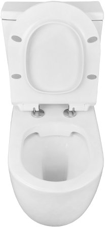 Унитаз компакт Azario Corsa AZ-2062S-G с бачком и сиденьем Микролифт 