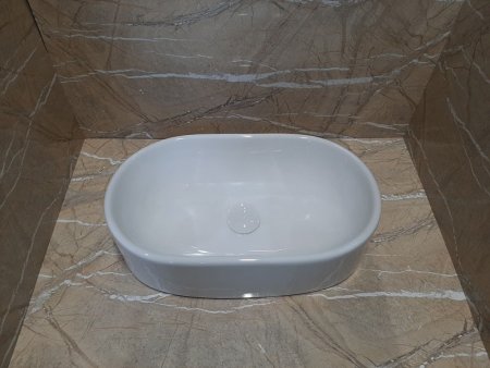 Раковина CeramaLux 9025-2 накладная 