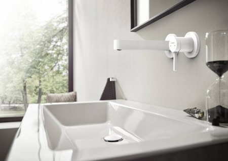 Смеситель Hansgrohe Finoris 76051700 для раковины, белый 