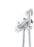 Гигиенический душ со смесителем Rose R225, хром 