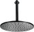 Верхний душ Cisal Shower DS01370040 Черный матовый 