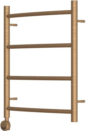 Электрический полотенцесушитель Point Афина PN04156BRE П4 500x600 левый/правый Бронза 
