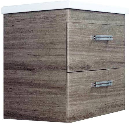 Тумба под раковину Style Line Лотос Plus 60 ЛС-00002303 подвесная Сосна лофт 