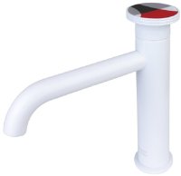 Смеситель для раковины Bronze de Luxe 9009W-R, белый/красный