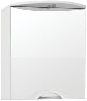 Зеркальный шкаф Style Line Жасмин 2 Люкс 60 ЛС-00000216 с подсветкой Белый