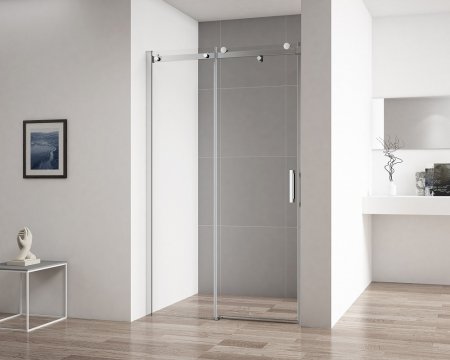 Душевая дверь в нишу Cezares Stylus Soft BF 1 100 C Cr + трап в подарок 