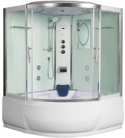 Душевой бокс WeltWasser WW500 Emmer 15055 150x150 10000003291 профиль Хром стекло прозрачное 