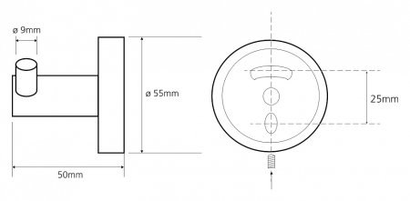 Крючок Bemeta Omega 104106032 
