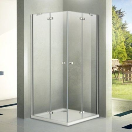 Душевой уголок WeltWasser WW200 Q22 90x90 10000002932 профиль Хром стекло прозрачное 