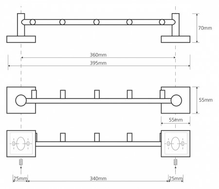 Крючок Bemeta Beta 132105112 