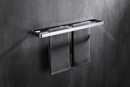 Полотенцедержатель Abber Westen AA1756 двойной Хром 