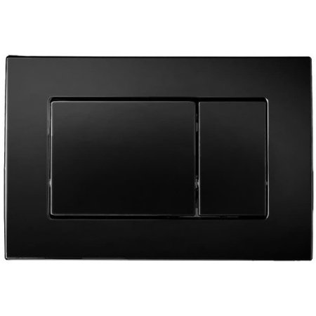 Система инсталляции для унитазов Berges Wasserhaus Atom 410 с кнопкой, черный 