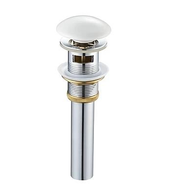 Донный клапан без перелива SantiLine SL-102 Белый 