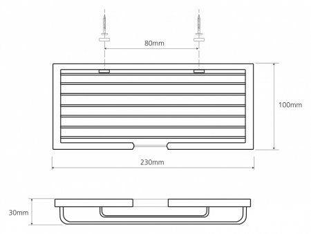Полка Bemeta Cytro 102308072 