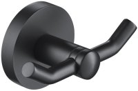 Крючок для ванной комнаты двойной TIMO Saona 13012/03, черный