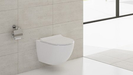 Унитаз подвесной VitrA Sento 7748B003-0075 безободковый 