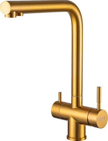Смеситель для кухонной мойки Zorg Inox SZR-2020 BRONZE 