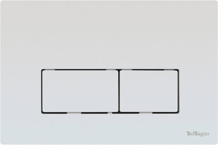 Кнопка смыва BelBagno Tetra BB-P58130 белая 
