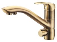 Смеситель для кухонной мойки Zorg Clean Water ZR 404 KF BR