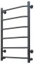 Полотенцесушитель электрический (лесенка) Тругор Пэк сп 6 80х50 см, графит 