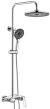 Душевая система с каскадным изливом Rose R1136, хром 