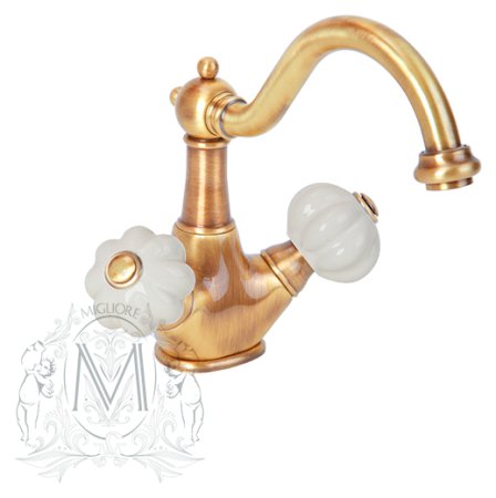 Смеситель Migliore Olivia ML.OLV-5834.Bi.Do для раковины 