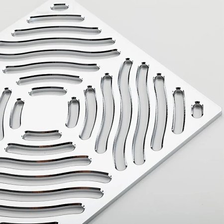 Душевой трап Gappo G81550 с решеткой Хром 