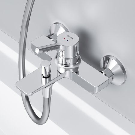 Смеситель для ванны AM.PM X-Joy S F85B10000 Хром 